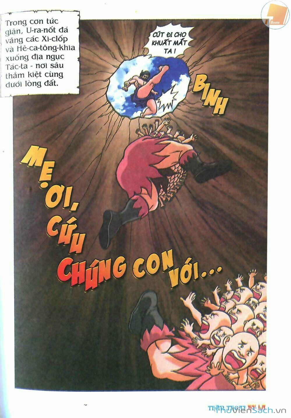 Truyện Tranh Thần Thoại Hy Lạp - Nguồn Gốc Các Vị Thần trang 3