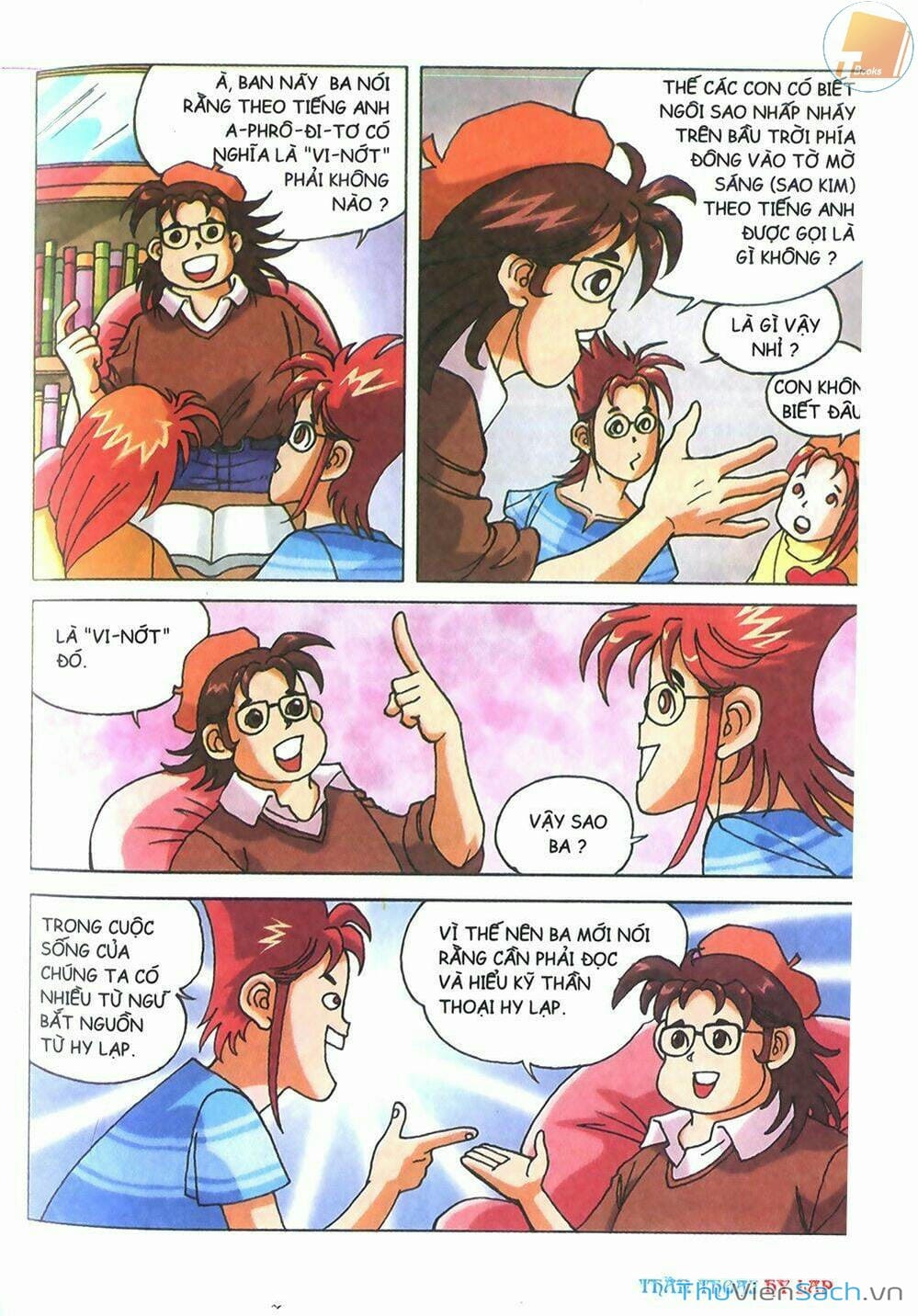 Truyện Tranh Thần Thoại Hy Lạp - Nguồn Gốc Các Vị Thần trang 3