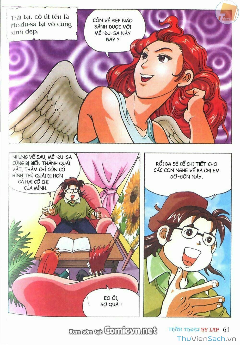 Truyện Tranh Thần Thoại Hy Lạp - Nguồn Gốc Các Vị Thần trang 3