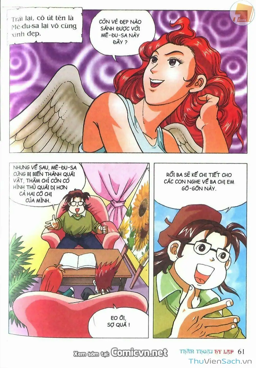 Truyện Tranh Thần Thoại Hy Lạp - Nguồn Gốc Các Vị Thần trang 3