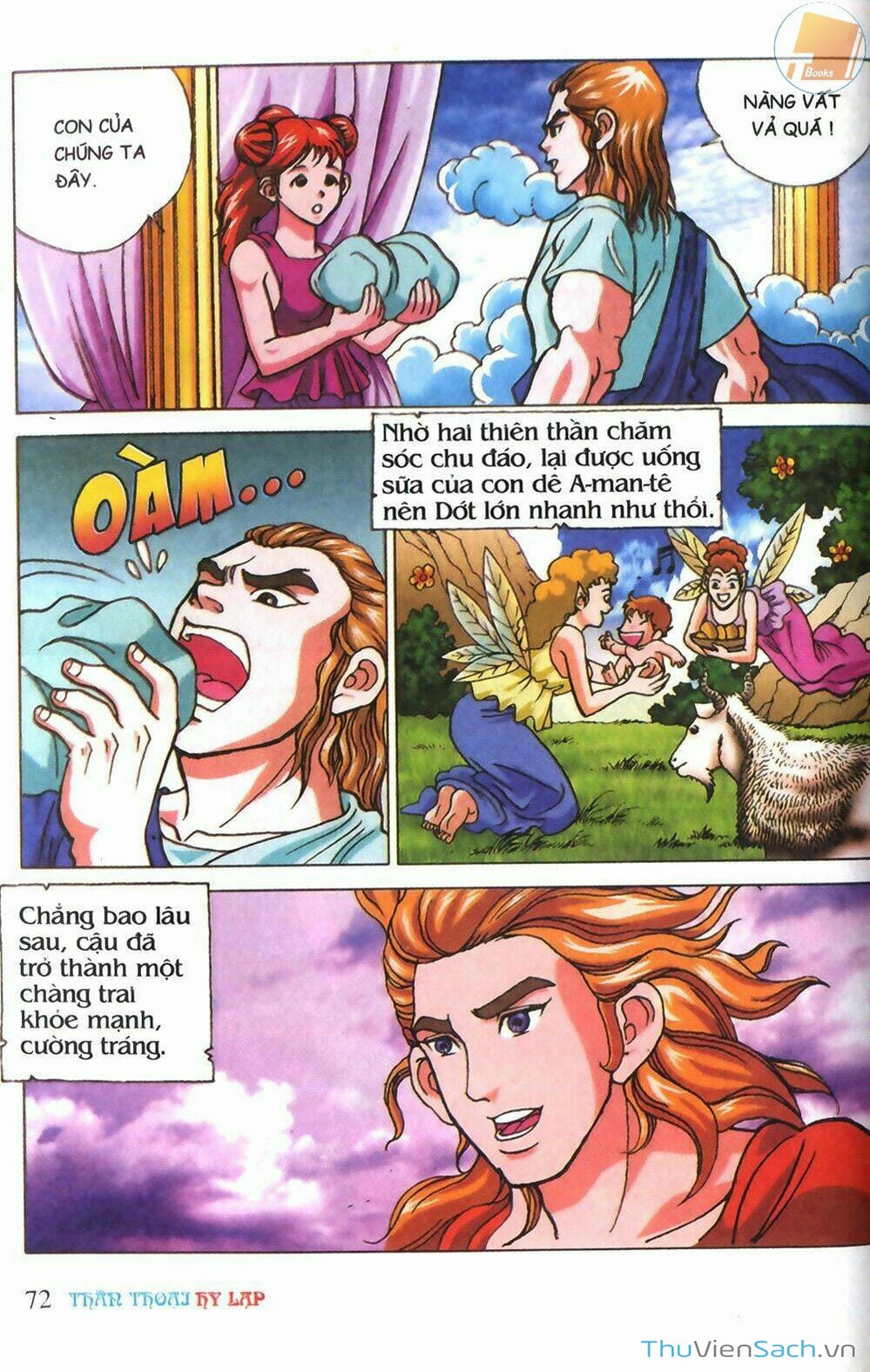 Truyện Tranh Thần Thoại Hy Lạp - Nguồn Gốc Các Vị Thần trang 3