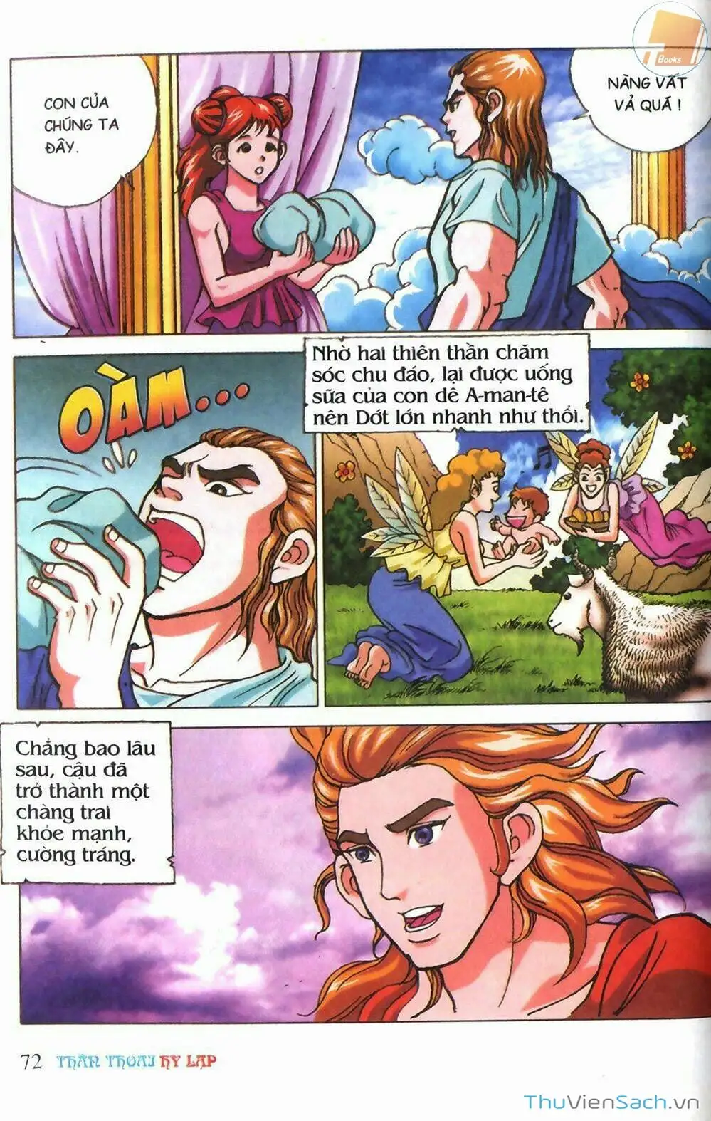 Truyện Tranh Thần Thoại Hy Lạp - Nguồn Gốc Các Vị Thần trang 3
