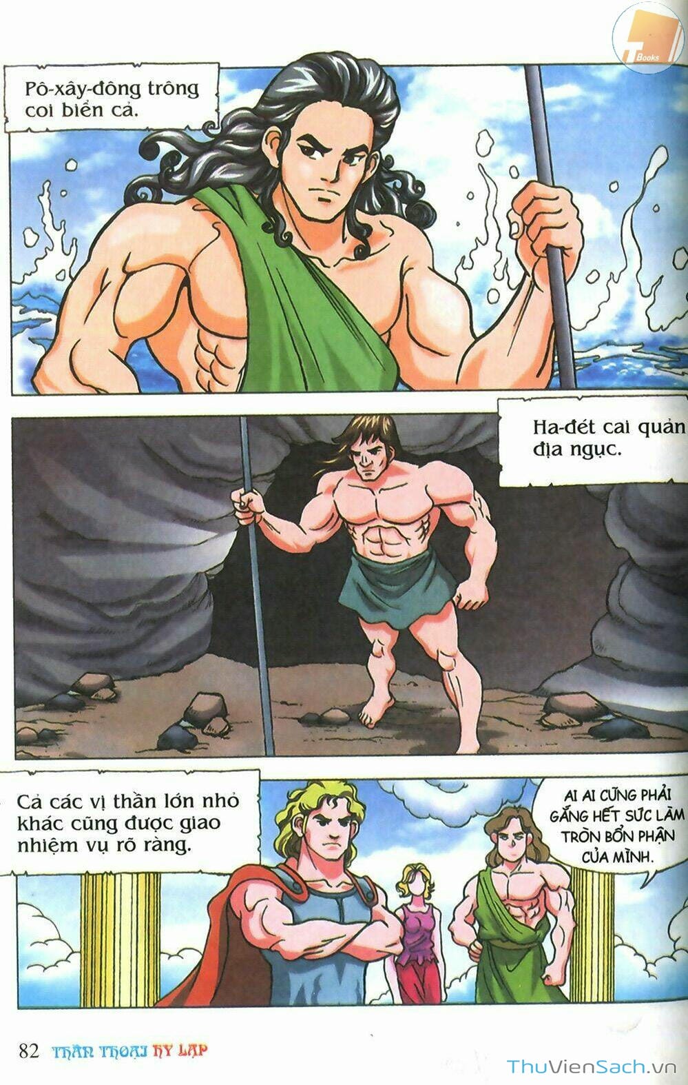 Truyện Tranh Thần Thoại Hy Lạp - Nguồn Gốc Các Vị Thần trang 3