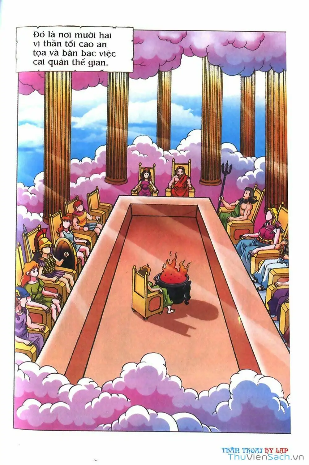 Truyện Tranh Thần Thoại Hy Lạp - Nguồn Gốc Các Vị Thần trang 3