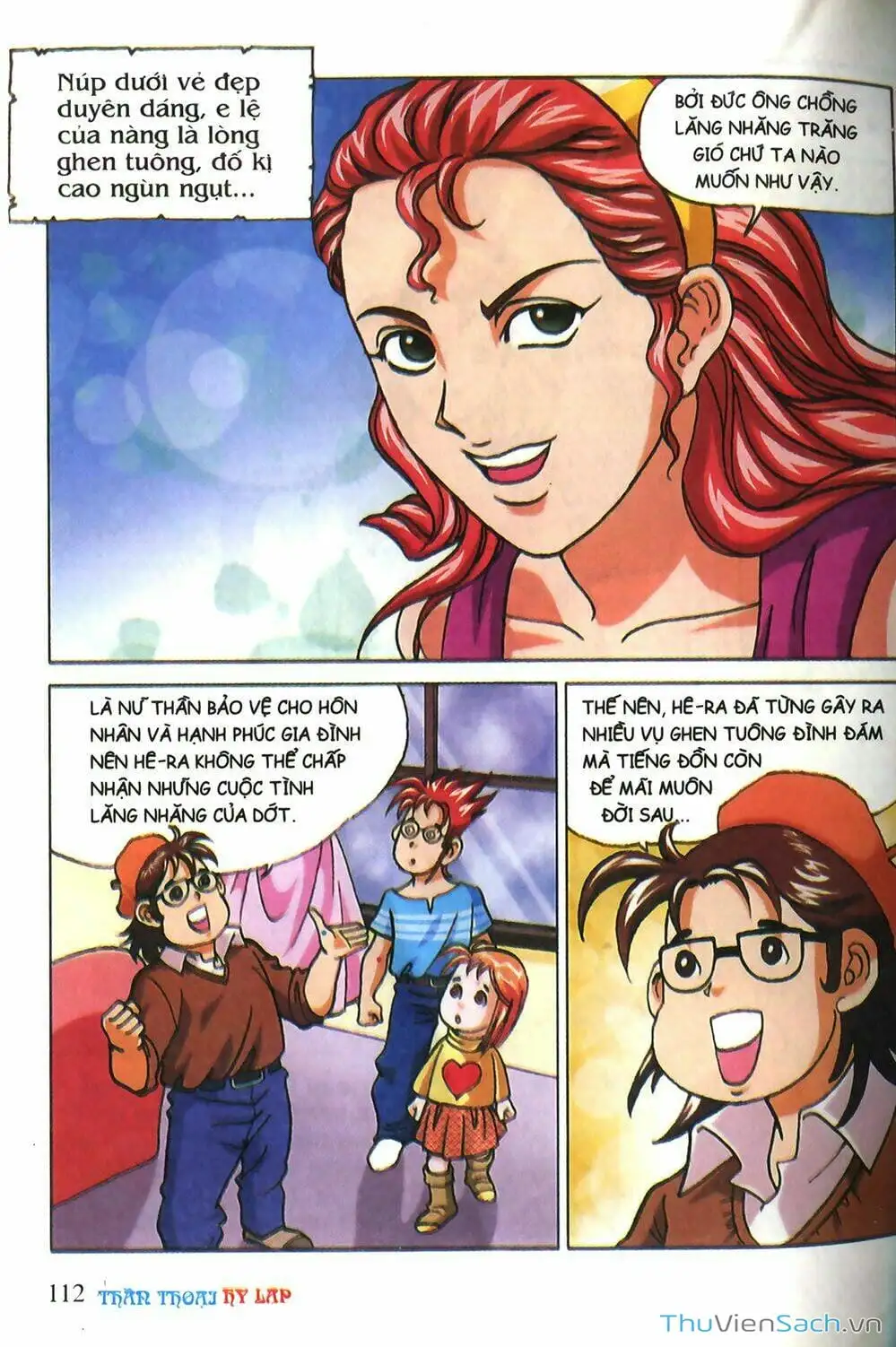 Truyện Tranh Thần Thoại Hy Lạp - Nguồn Gốc Các Vị Thần trang 3