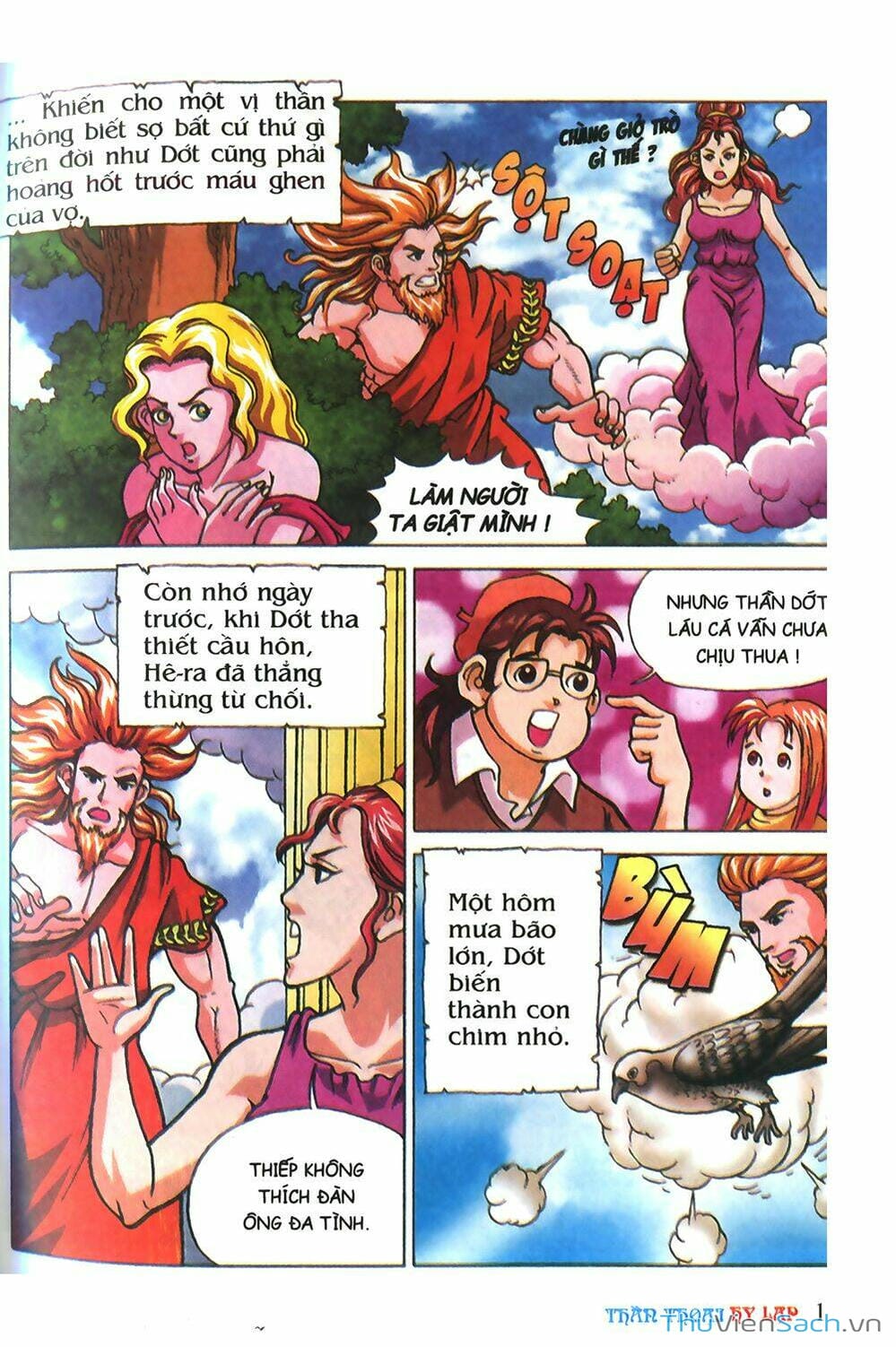 Truyện Tranh Thần Thoại Hy Lạp - Nguồn Gốc Các Vị Thần trang 3