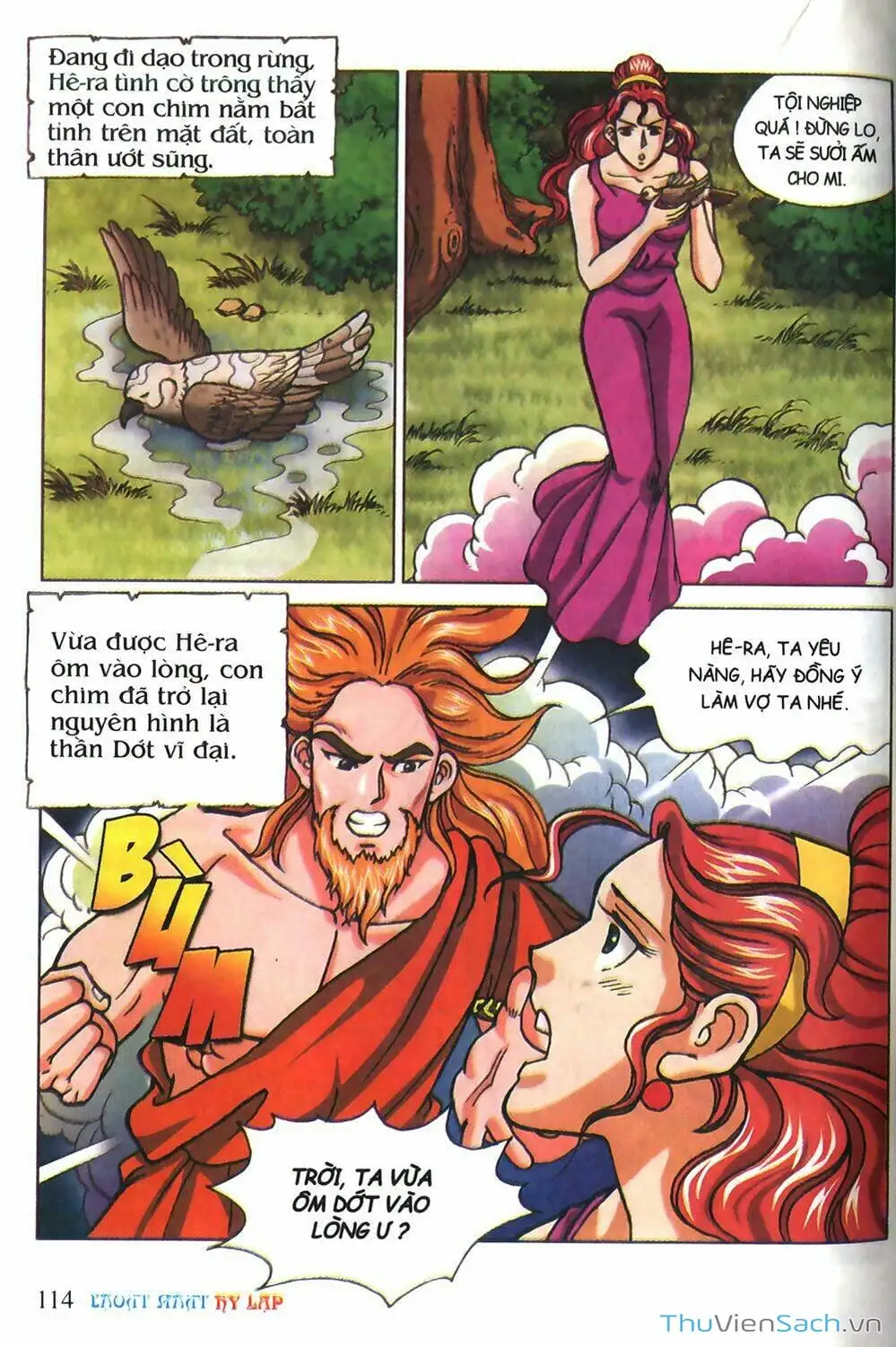 Truyện Tranh Thần Thoại Hy Lạp - Nguồn Gốc Các Vị Thần trang 3