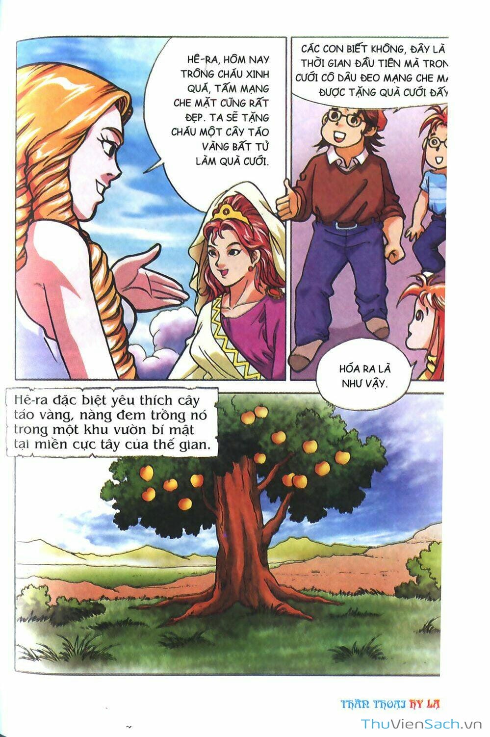 Truyện Tranh Thần Thoại Hy Lạp - Nguồn Gốc Các Vị Thần trang 3