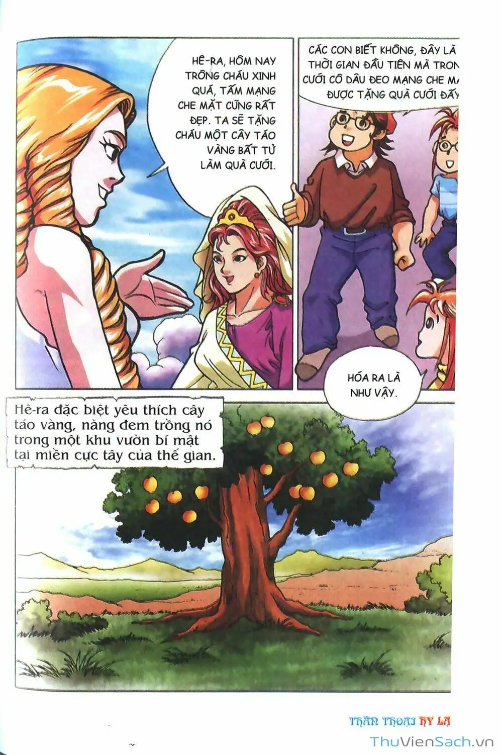 Truyện Tranh Thần Thoại Hy Lạp - Nguồn Gốc Các Vị Thần trang 3