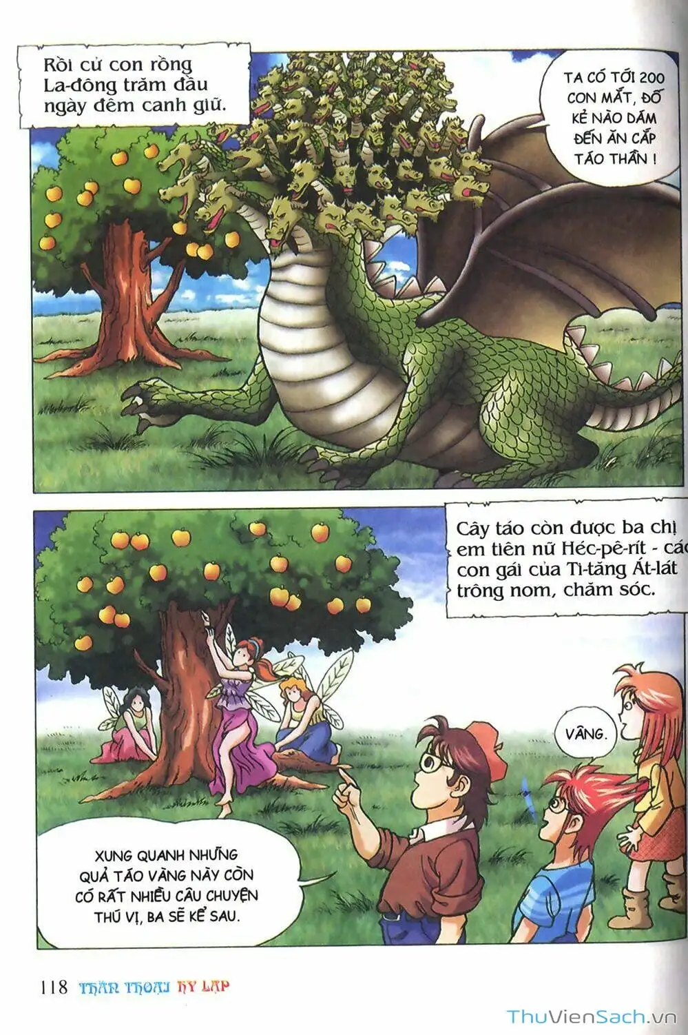 Truyện Tranh Thần Thoại Hy Lạp - Nguồn Gốc Các Vị Thần trang 3