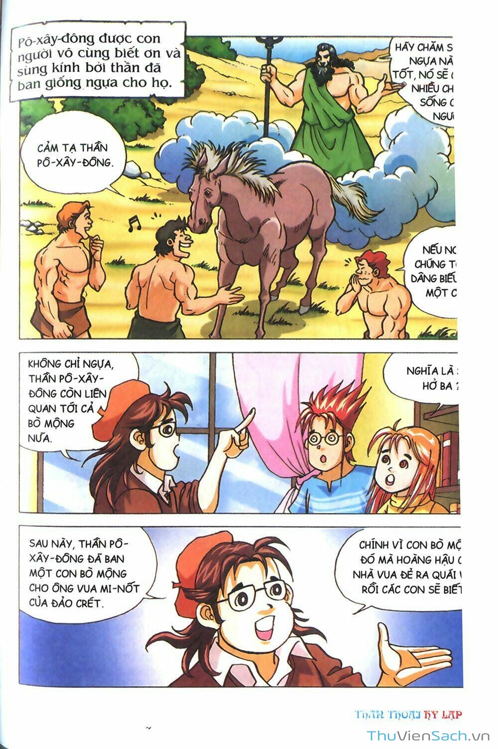 Truyện Tranh Thần Thoại Hy Lạp - Nguồn Gốc Các Vị Thần trang 3