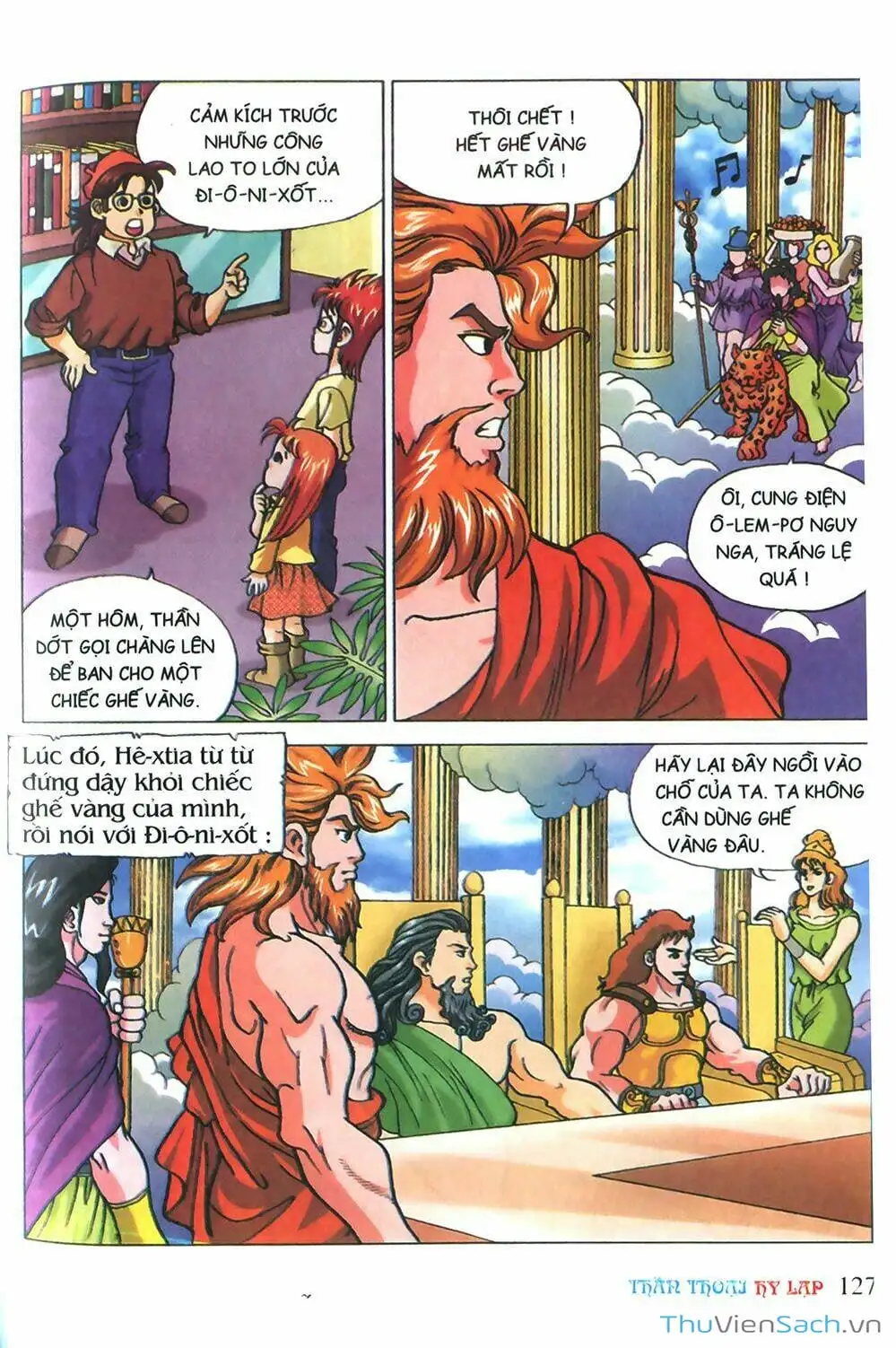 Truyện Tranh Thần Thoại Hy Lạp - Nguồn Gốc Các Vị Thần trang 3
