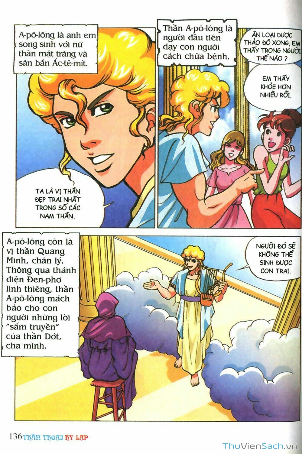 Truyện Tranh Thần Thoại Hy Lạp - Nguồn Gốc Các Vị Thần trang 3