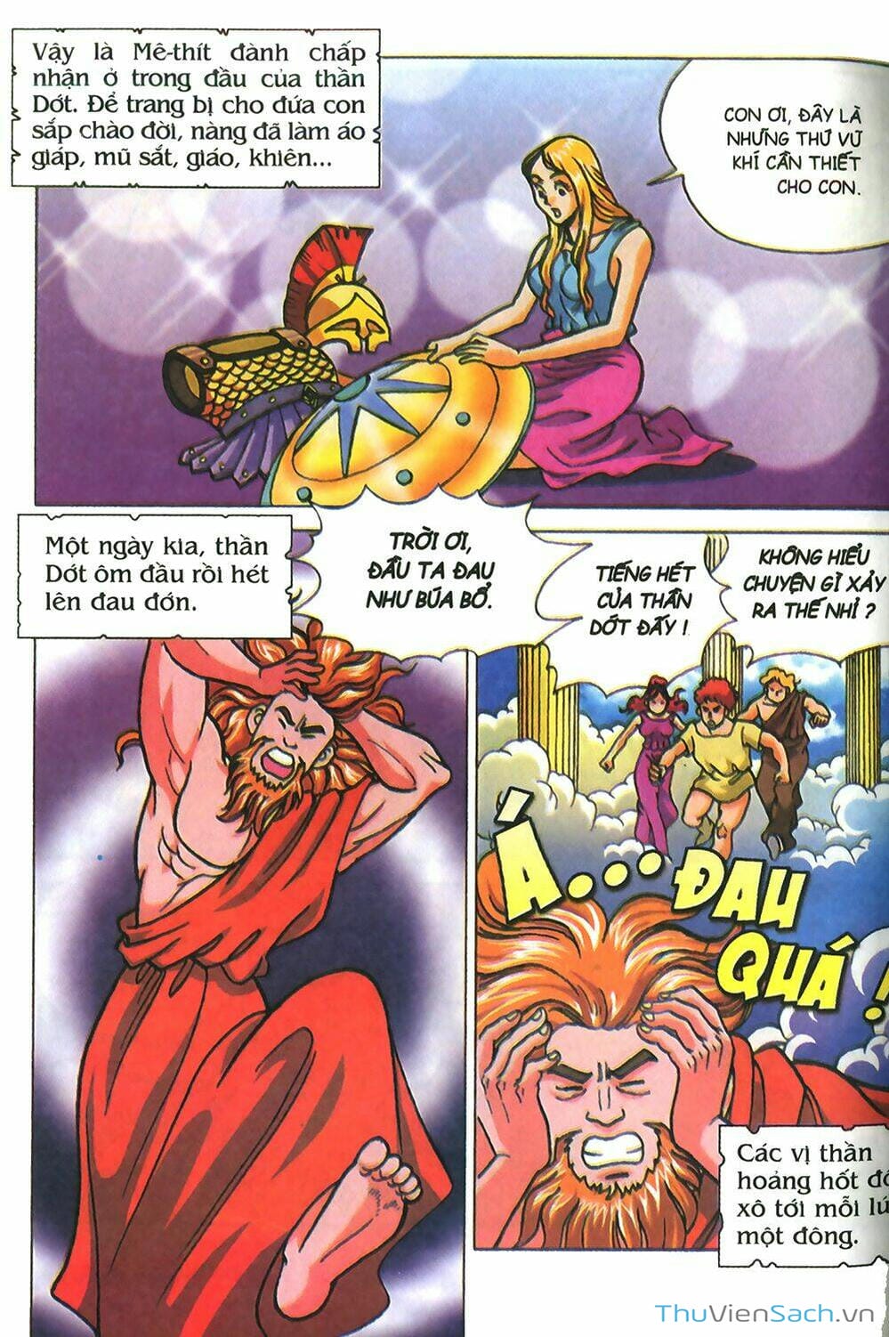 Truyện Tranh Thần Thoại Hy Lạp - Nguồn Gốc Các Vị Thần trang 3
