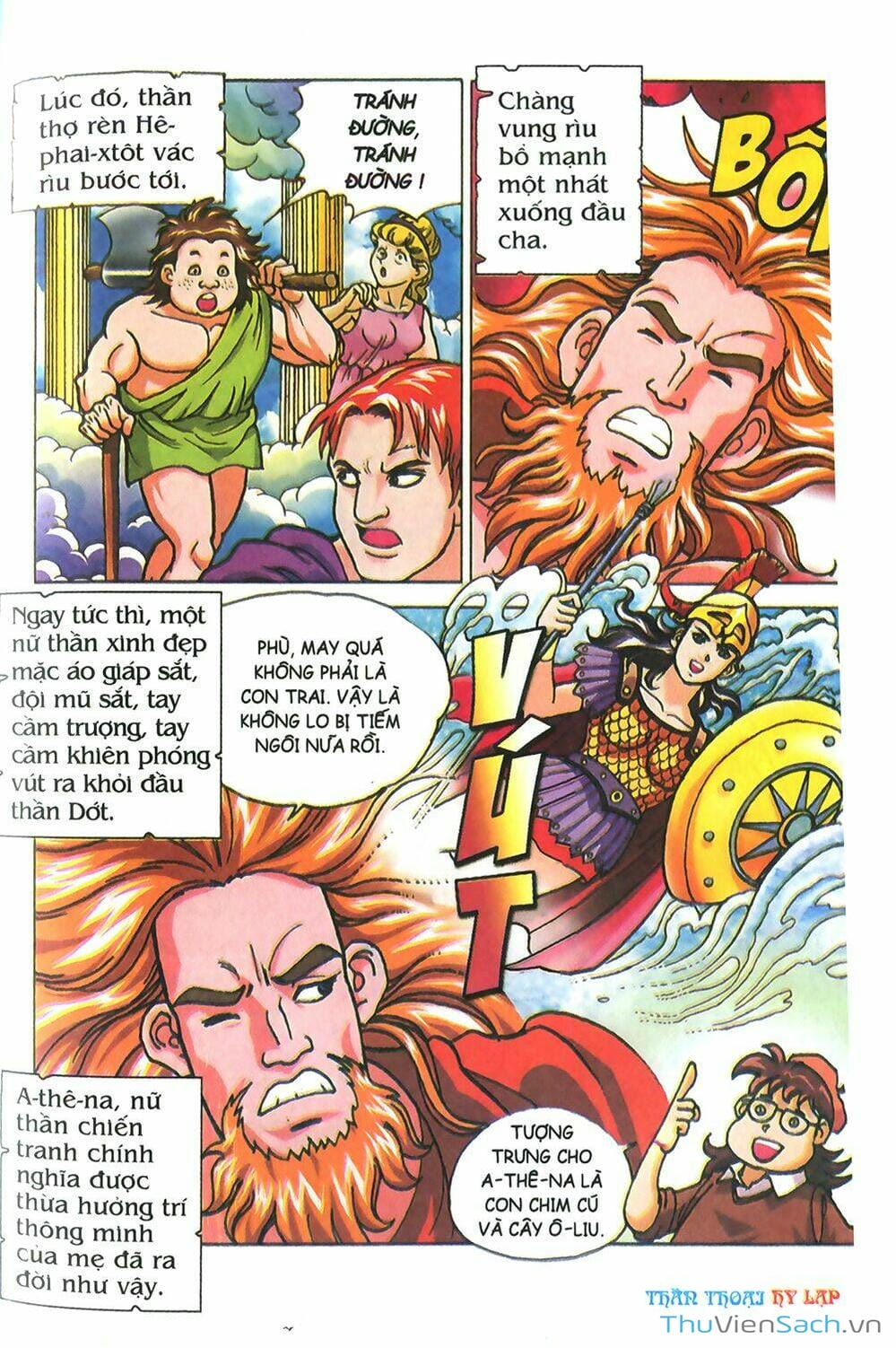 Truyện Tranh Thần Thoại Hy Lạp - Nguồn Gốc Các Vị Thần trang 3