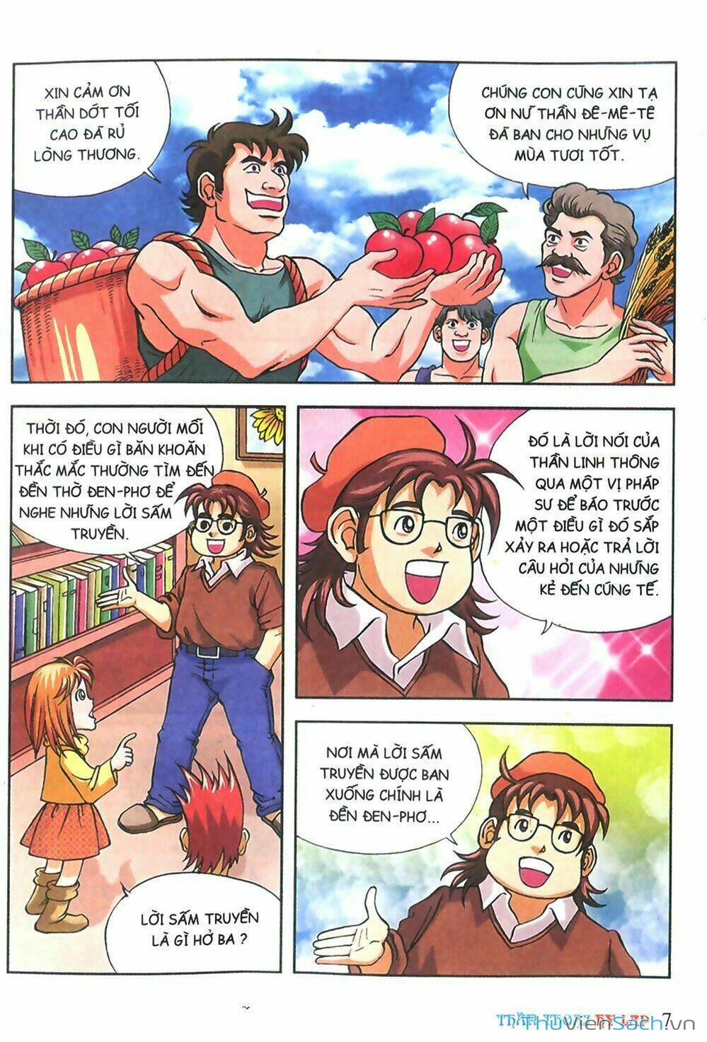 Truyện Tranh Thần Thoại Hy Lạp - Nguồn Gốc Các Vị Thần trang 3