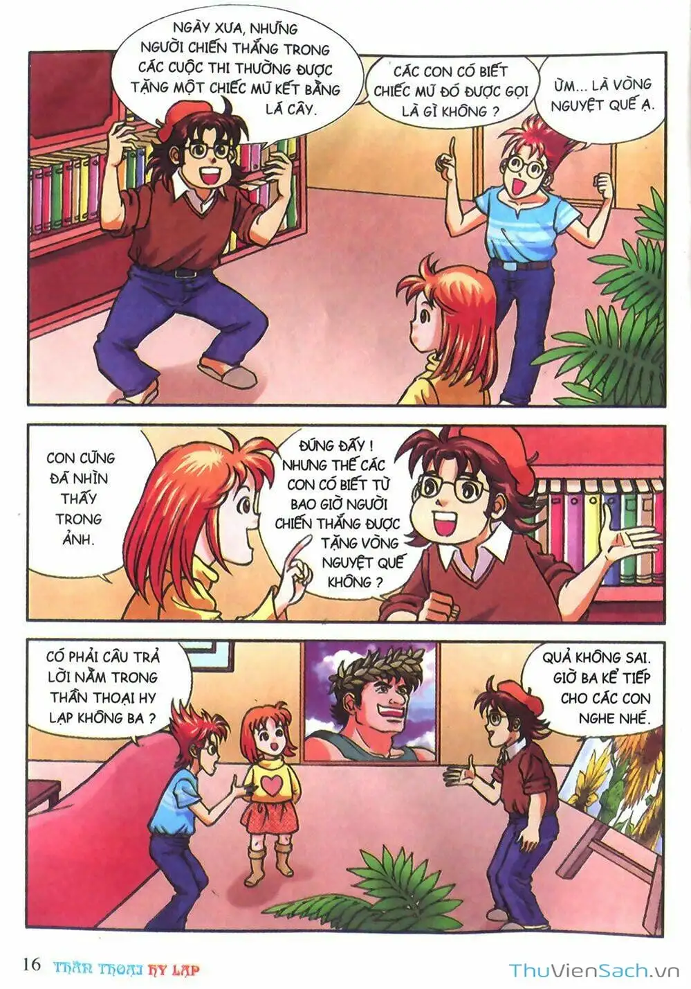 Truyện Tranh Thần Thoại Hy Lạp - Nguồn Gốc Các Vị Thần trang 3