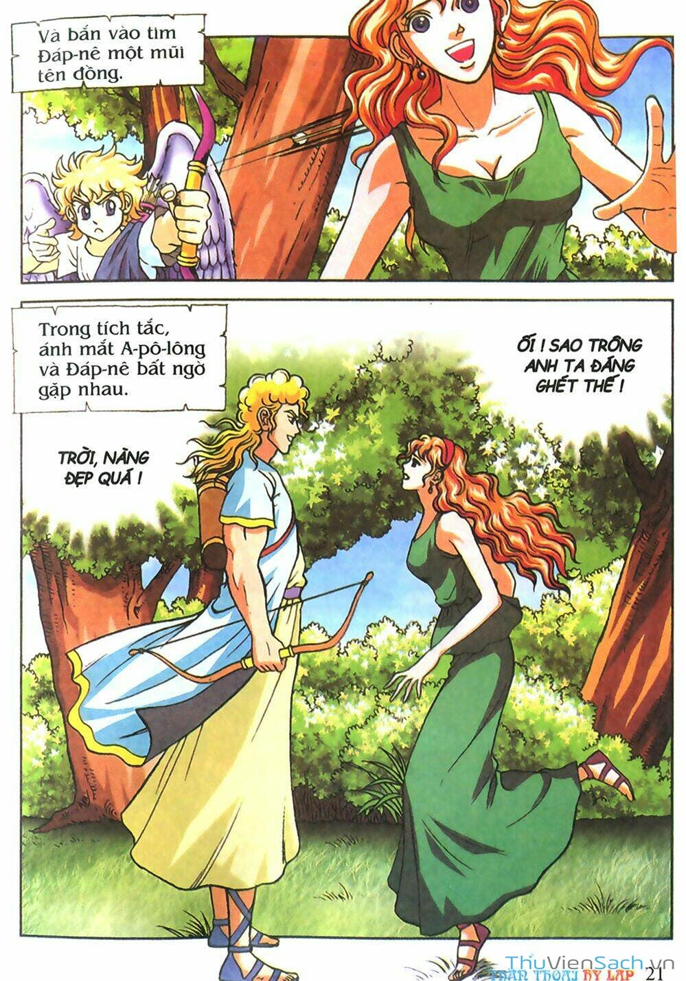 Truyện Tranh Thần Thoại Hy Lạp - Nguồn Gốc Các Vị Thần trang 3