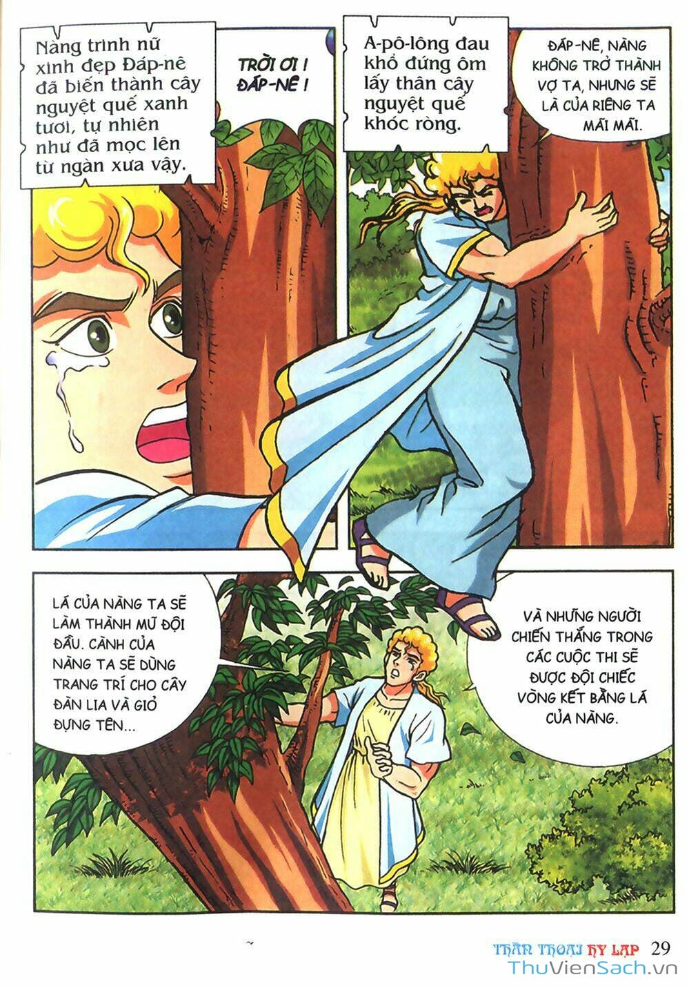 Truyện Tranh Thần Thoại Hy Lạp - Nguồn Gốc Các Vị Thần trang 3