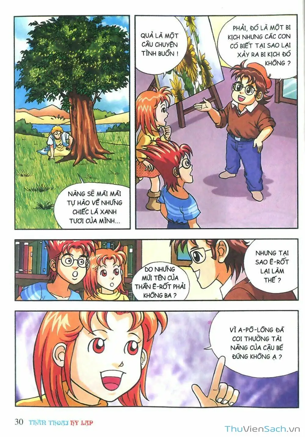 Truyện Tranh Thần Thoại Hy Lạp - Nguồn Gốc Các Vị Thần trang 3