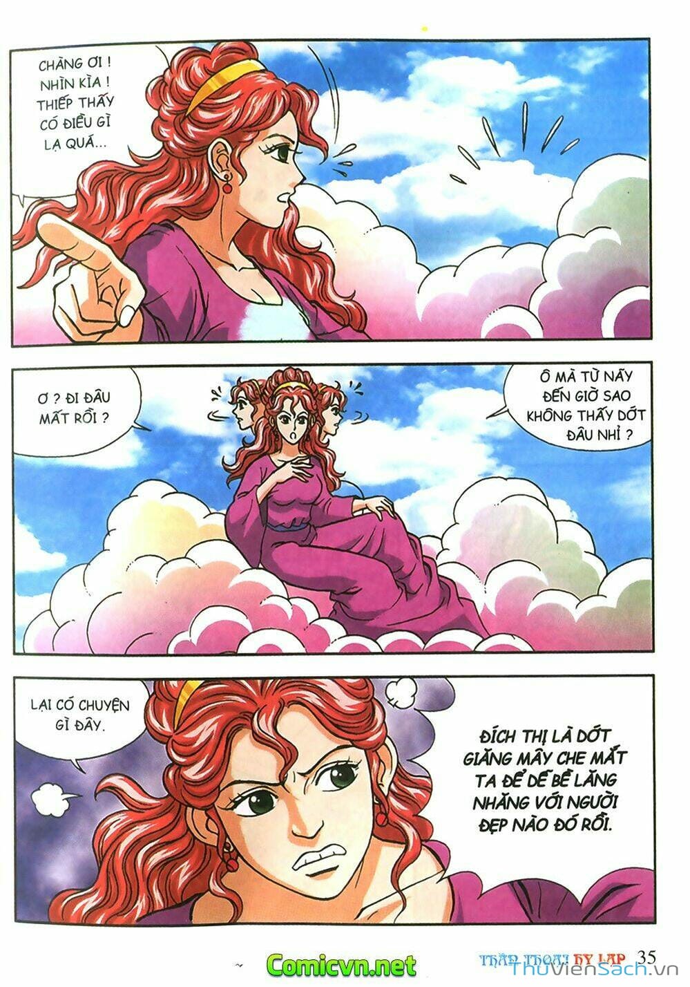 Truyện Tranh Thần Thoại Hy Lạp - Nguồn Gốc Các Vị Thần trang 3