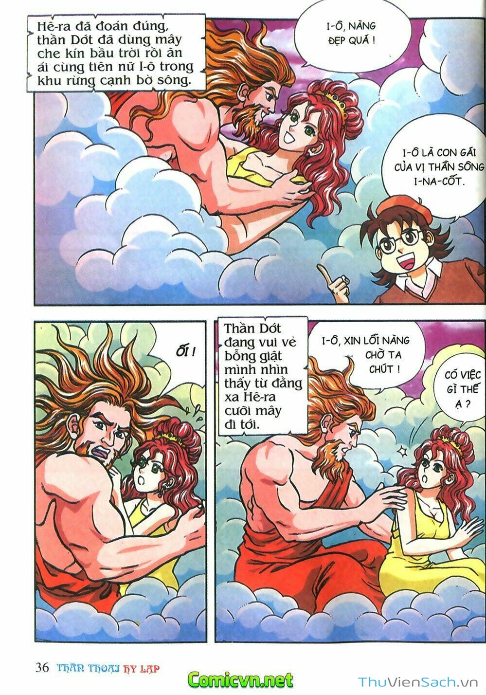 Truyện Tranh Thần Thoại Hy Lạp - Nguồn Gốc Các Vị Thần trang 3