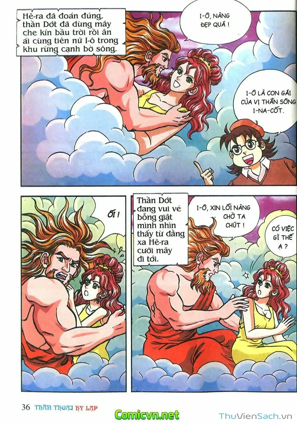 Truyện Tranh Thần Thoại Hy Lạp - Nguồn Gốc Các Vị Thần trang 3