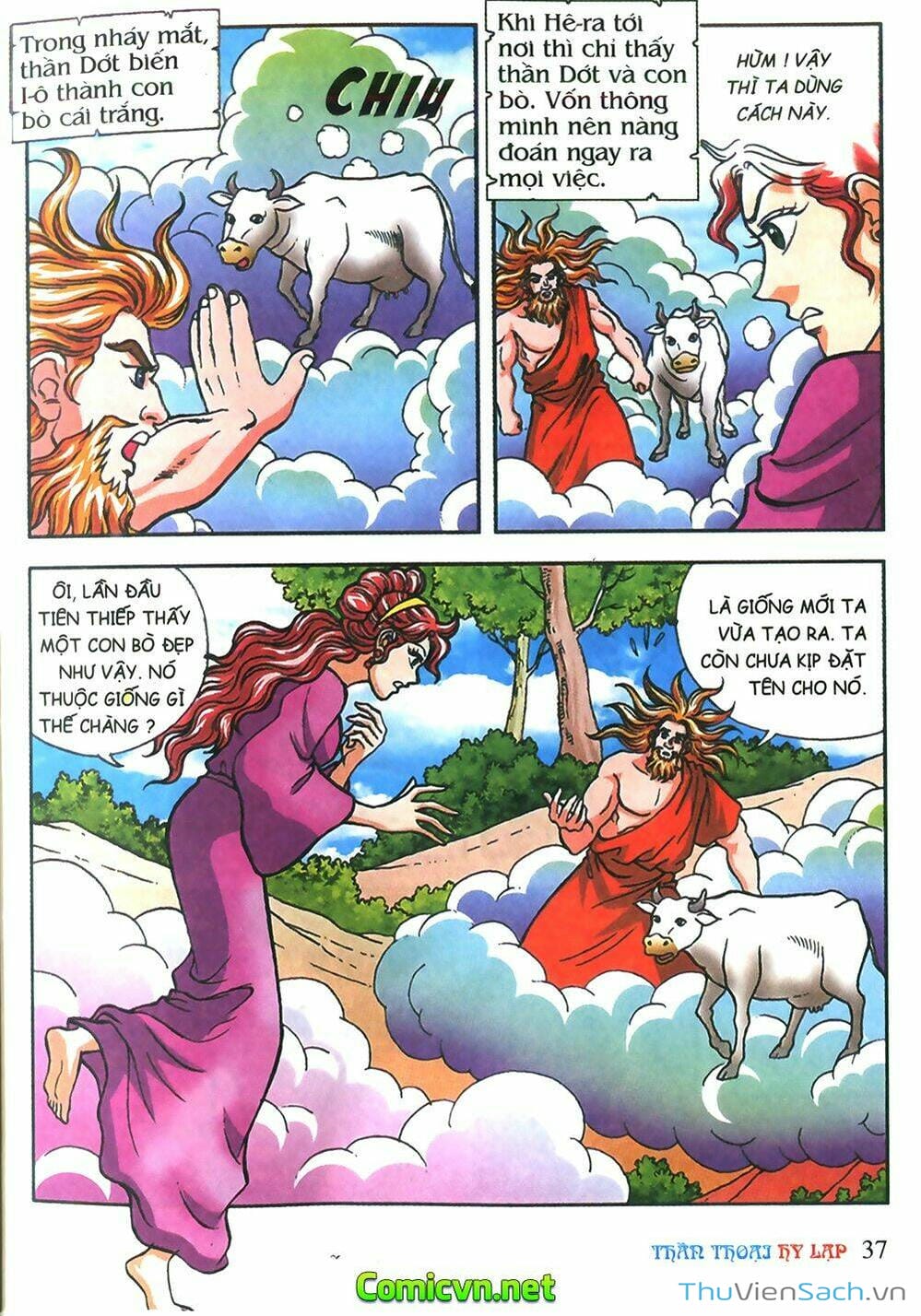 Truyện Tranh Thần Thoại Hy Lạp - Nguồn Gốc Các Vị Thần trang 3