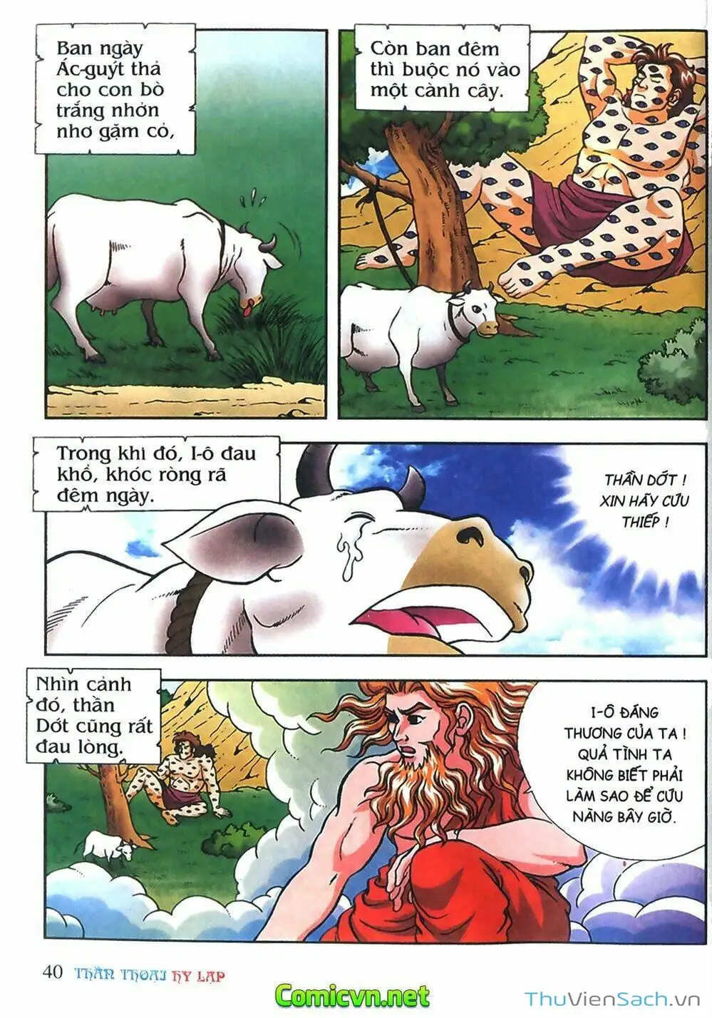 Truyện Tranh Thần Thoại Hy Lạp - Nguồn Gốc Các Vị Thần trang 3