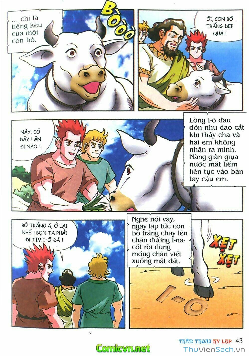 Truyện Tranh Thần Thoại Hy Lạp - Nguồn Gốc Các Vị Thần trang 3