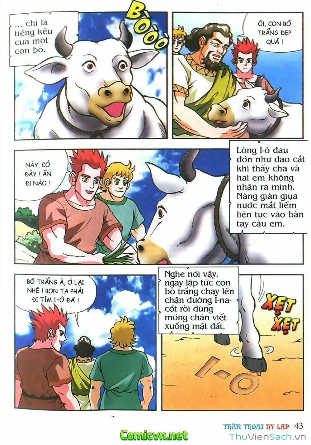 Truyện Tranh Thần Thoại Hy Lạp - Nguồn Gốc Các Vị Thần trang 3