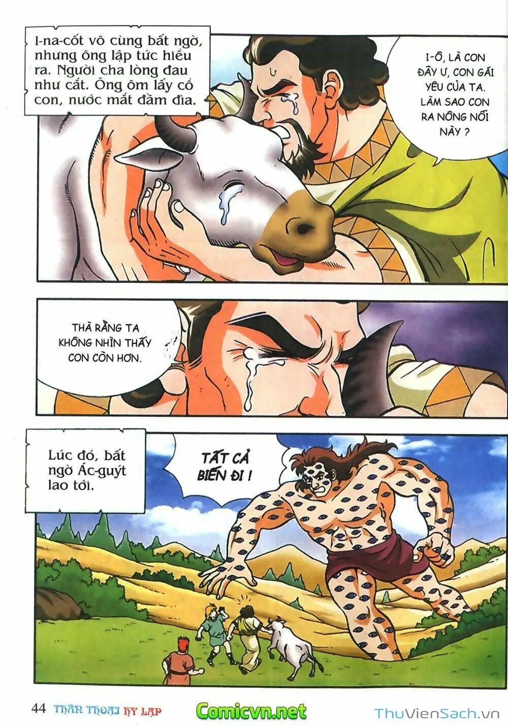 Truyện Tranh Thần Thoại Hy Lạp - Nguồn Gốc Các Vị Thần trang 3