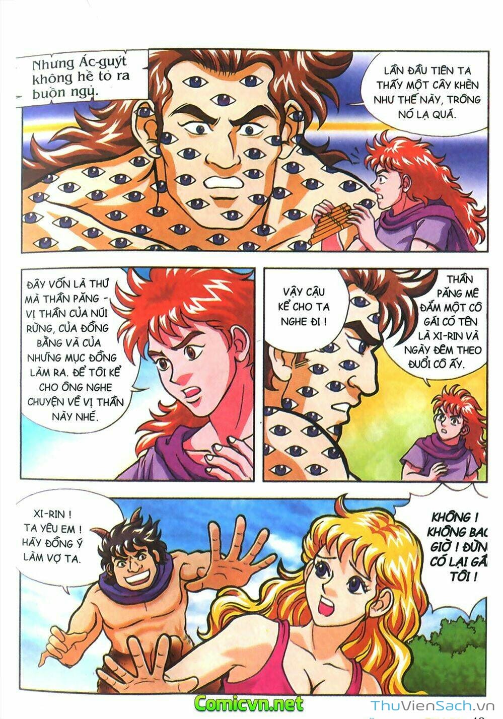 Truyện Tranh Thần Thoại Hy Lạp - Nguồn Gốc Các Vị Thần trang 3