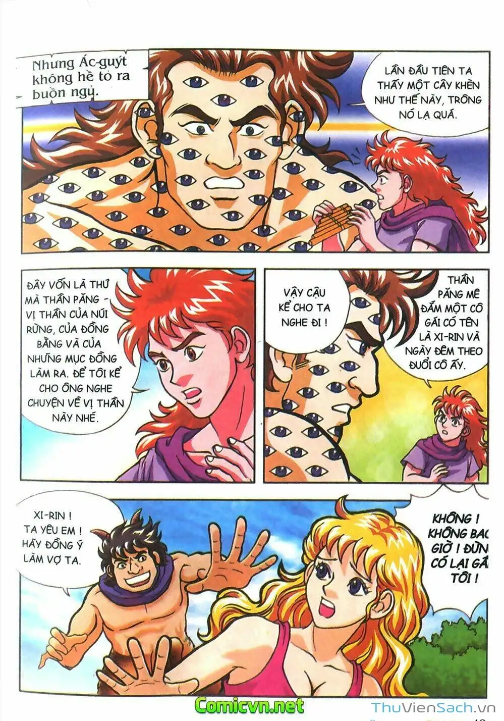 Truyện Tranh Thần Thoại Hy Lạp - Nguồn Gốc Các Vị Thần trang 3