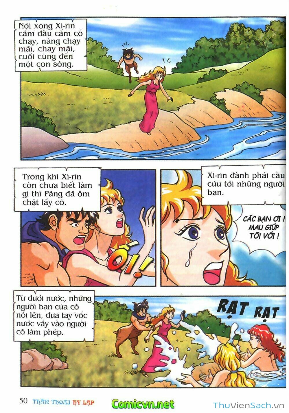 Truyện Tranh Thần Thoại Hy Lạp - Nguồn Gốc Các Vị Thần trang 3