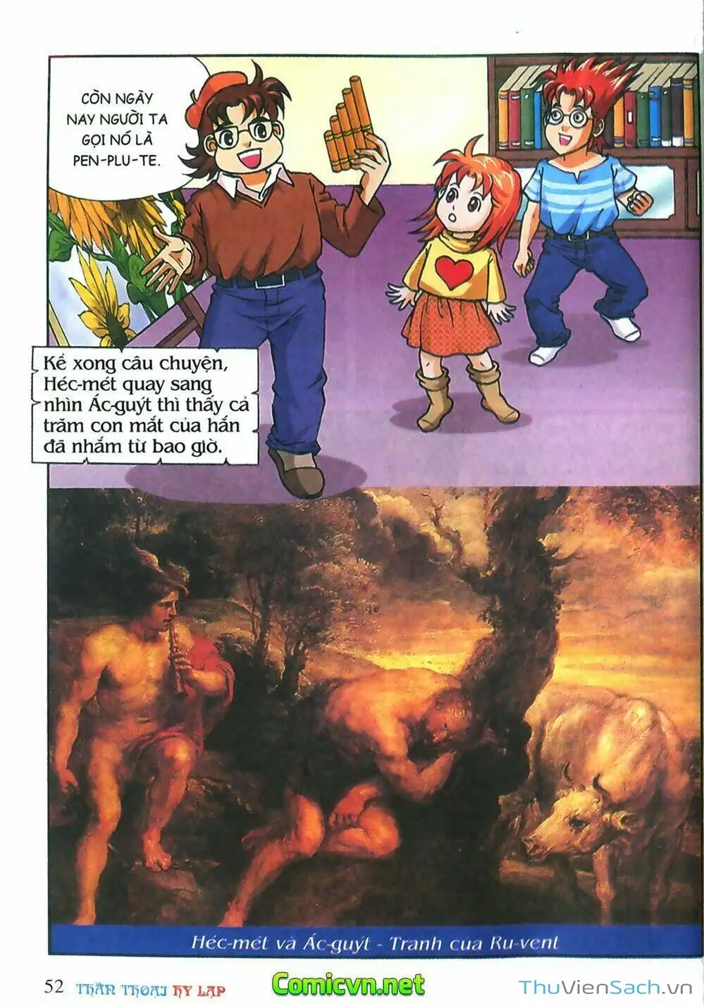 Truyện Tranh Thần Thoại Hy Lạp - Nguồn Gốc Các Vị Thần trang 3