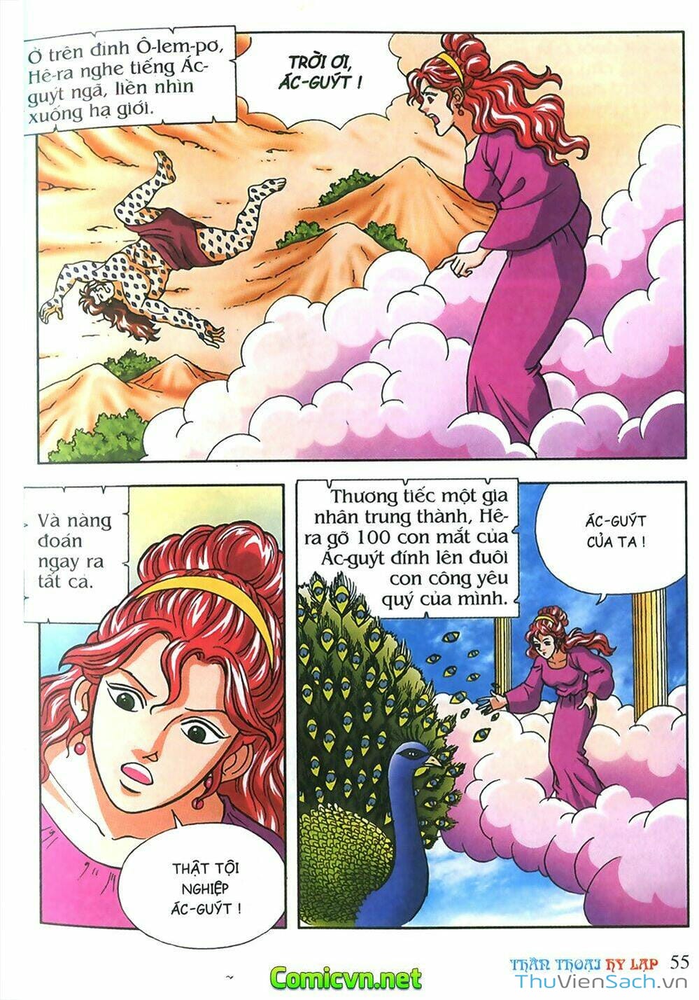 Truyện Tranh Thần Thoại Hy Lạp - Nguồn Gốc Các Vị Thần trang 3
