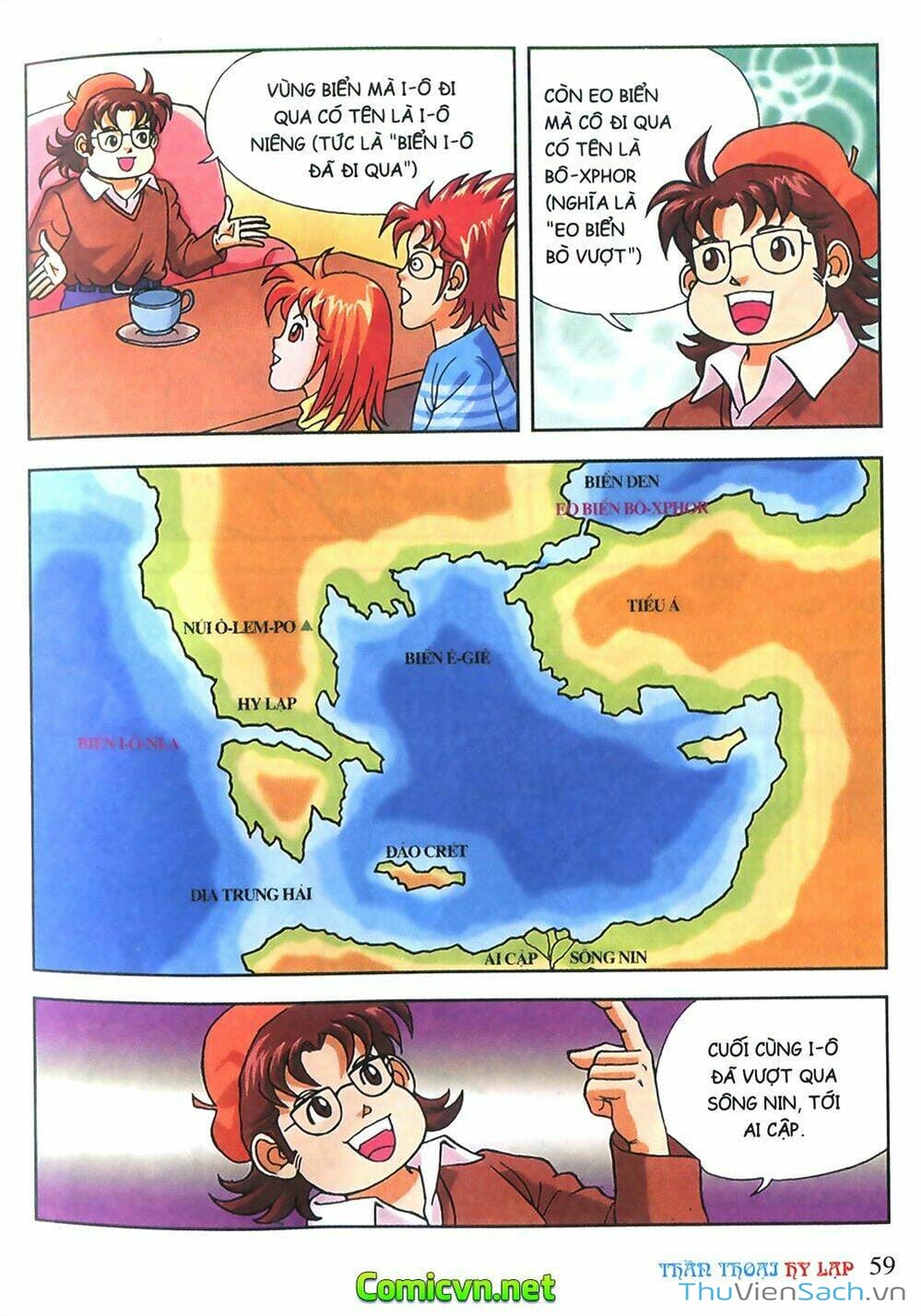 Truyện Tranh Thần Thoại Hy Lạp - Nguồn Gốc Các Vị Thần trang 3