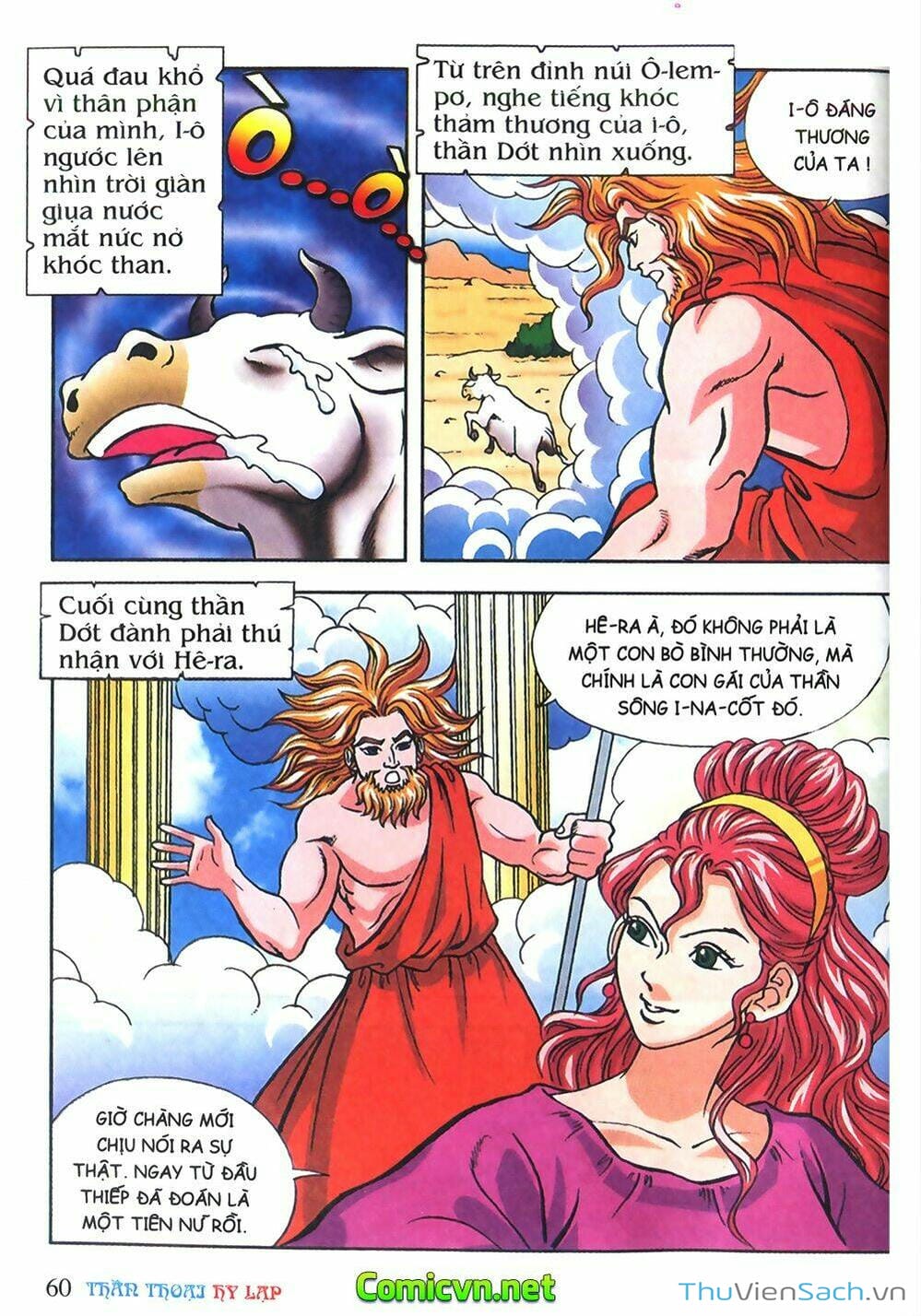 Truyện Tranh Thần Thoại Hy Lạp - Nguồn Gốc Các Vị Thần trang 3