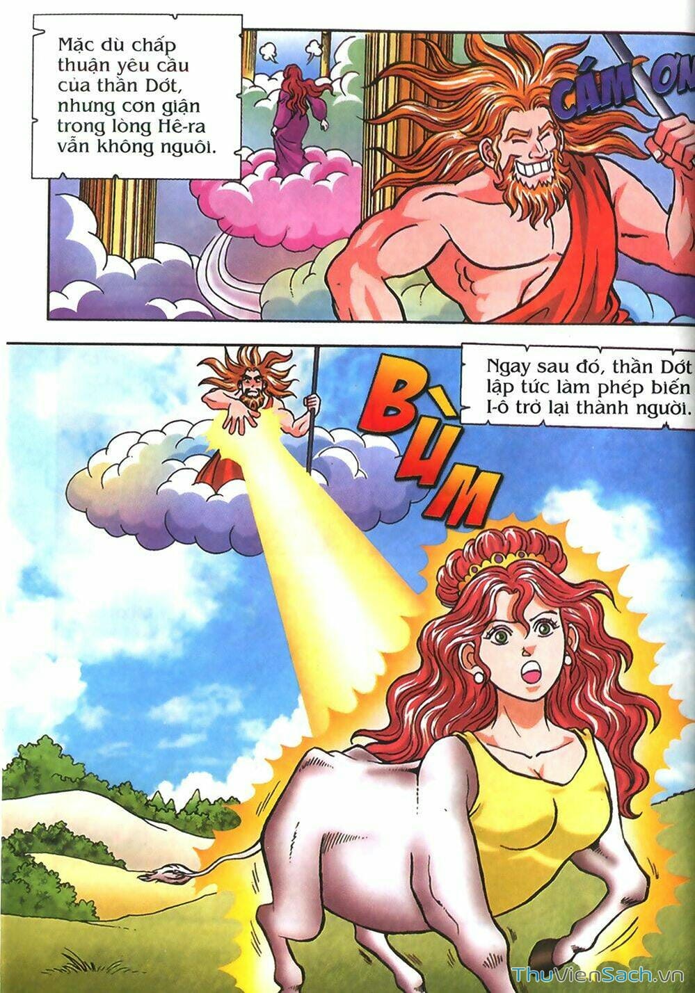 Truyện Tranh Thần Thoại Hy Lạp - Nguồn Gốc Các Vị Thần trang 3
