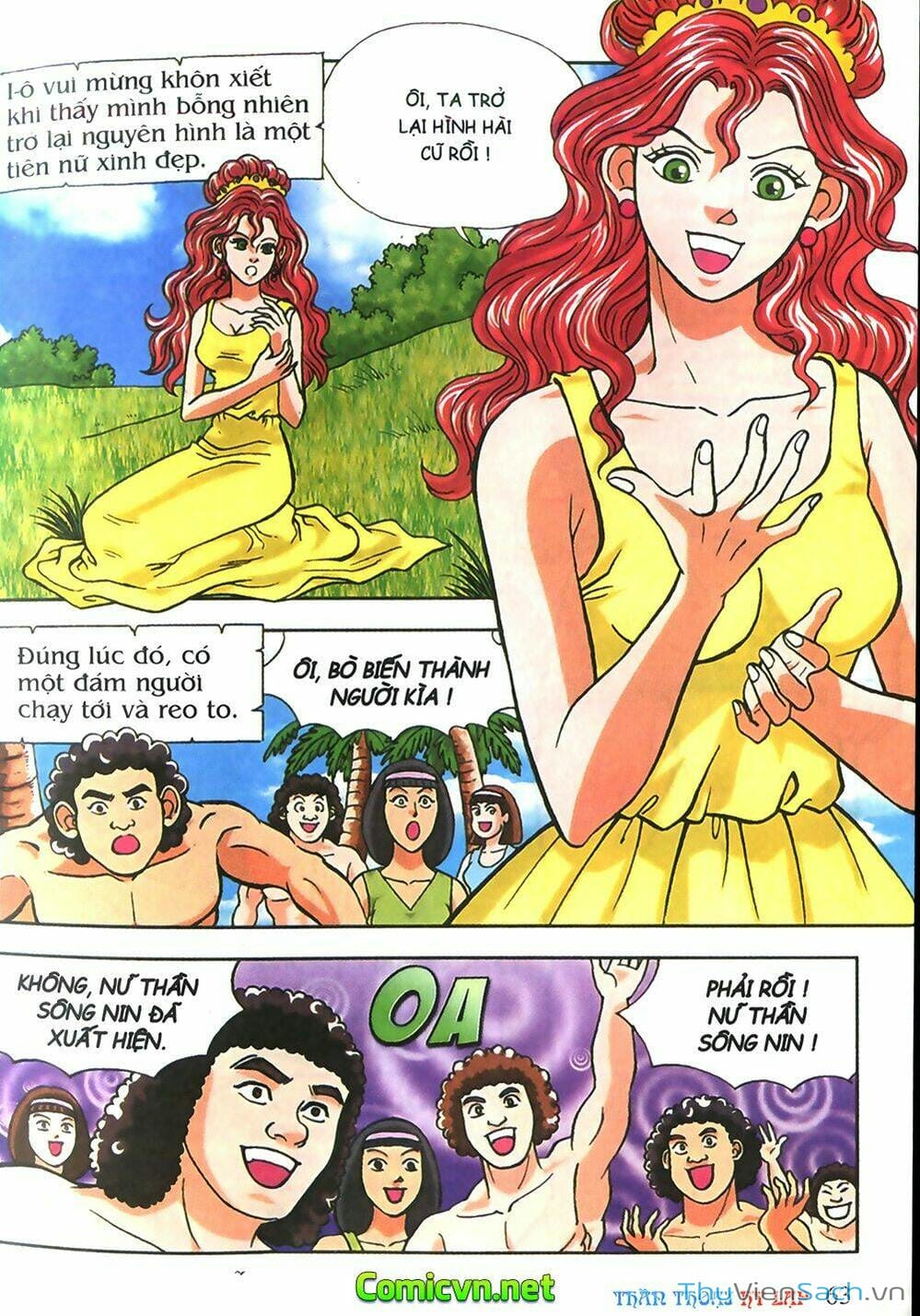 Truyện Tranh Thần Thoại Hy Lạp - Nguồn Gốc Các Vị Thần trang 3