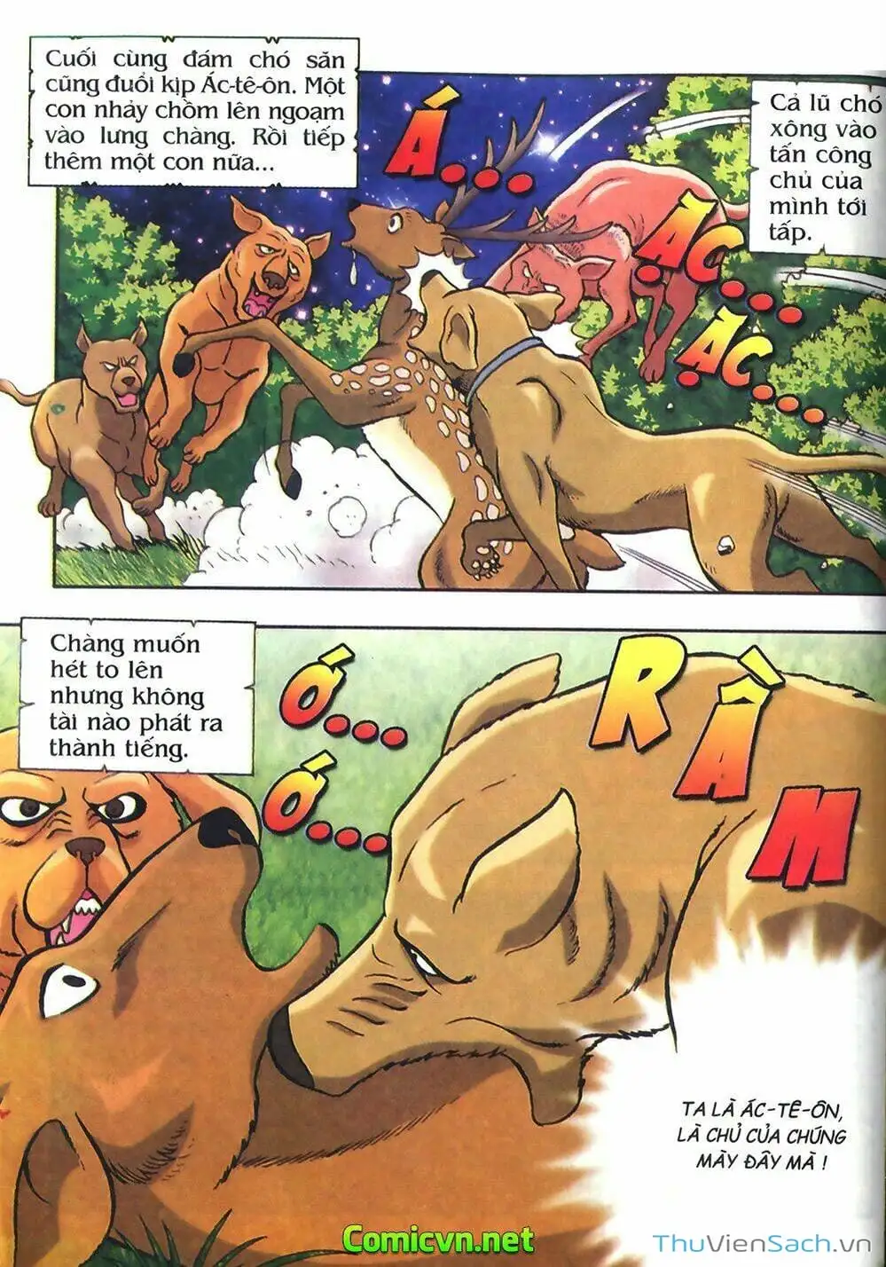 Truyện Tranh Thần Thoại Hy Lạp - Nguồn Gốc Các Vị Thần trang 3