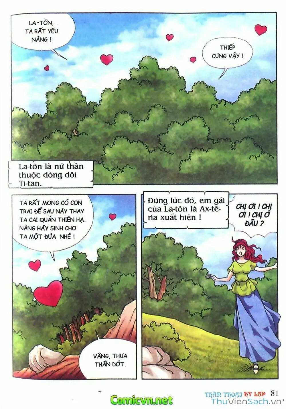 Truyện Tranh Thần Thoại Hy Lạp - Nguồn Gốc Các Vị Thần trang 3