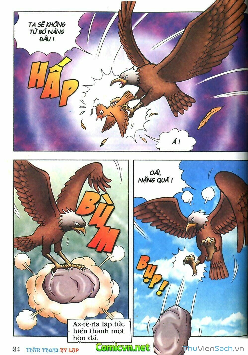 Truyện Tranh Thần Thoại Hy Lạp - Nguồn Gốc Các Vị Thần trang 3