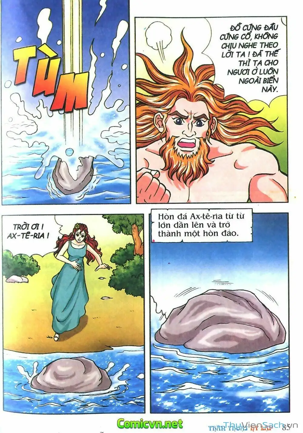 Truyện Tranh Thần Thoại Hy Lạp - Nguồn Gốc Các Vị Thần trang 3