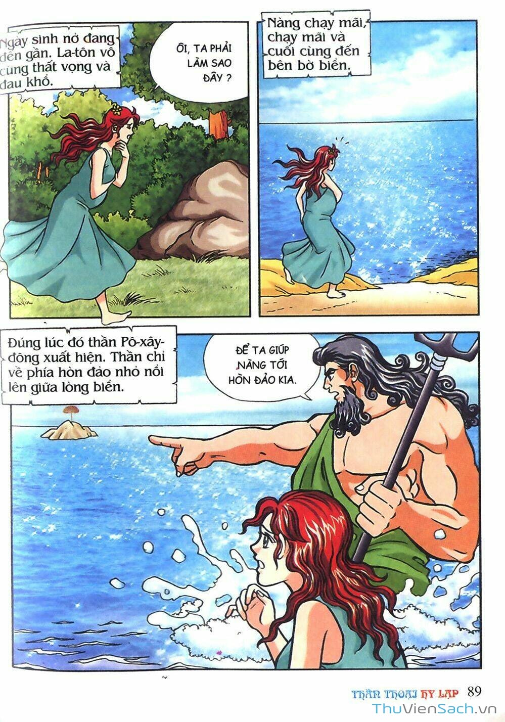 Truyện Tranh Thần Thoại Hy Lạp - Nguồn Gốc Các Vị Thần trang 3
