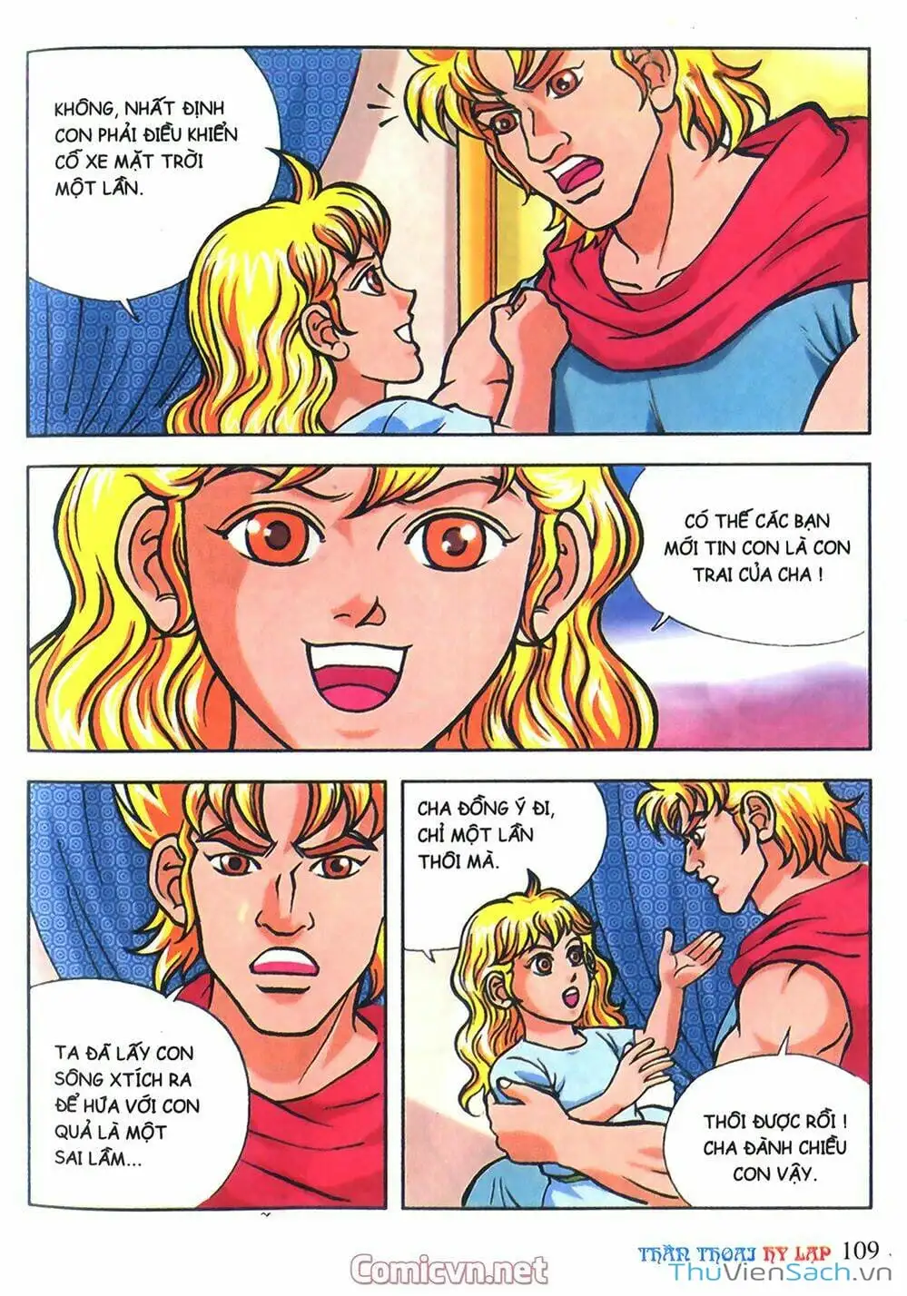 Truyện Tranh Thần Thoại Hy Lạp - Nguồn Gốc Các Vị Thần trang 3