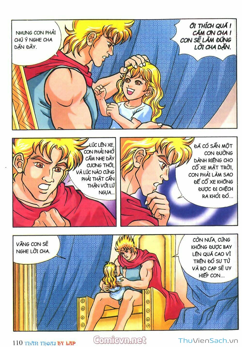 Truyện Tranh Thần Thoại Hy Lạp - Nguồn Gốc Các Vị Thần trang 3