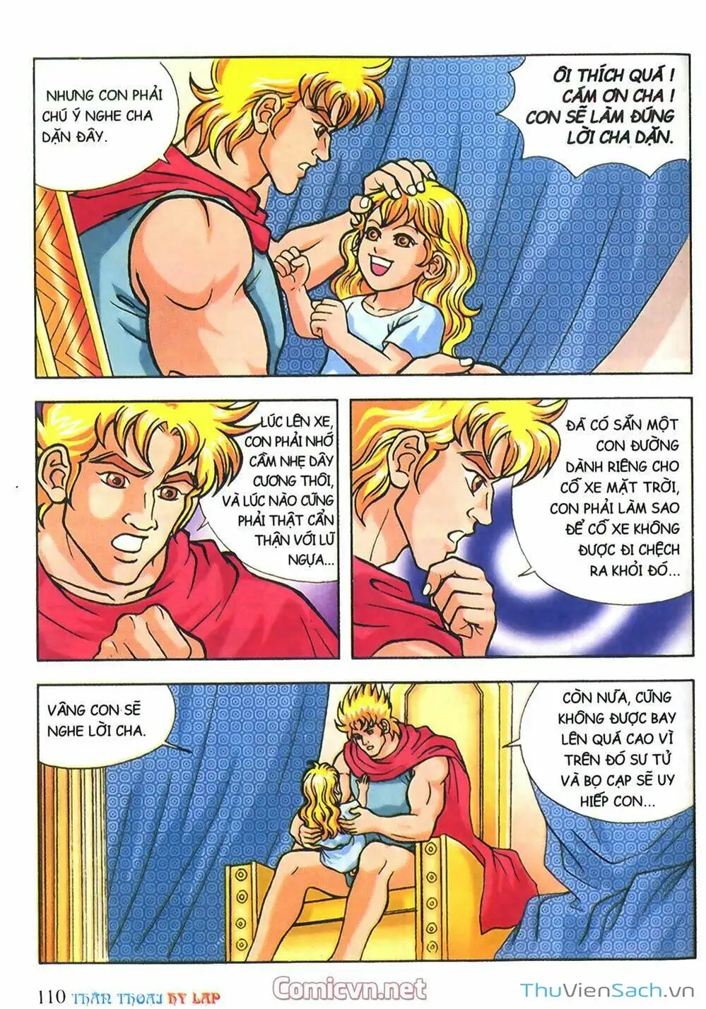 Truyện Tranh Thần Thoại Hy Lạp - Nguồn Gốc Các Vị Thần trang 3