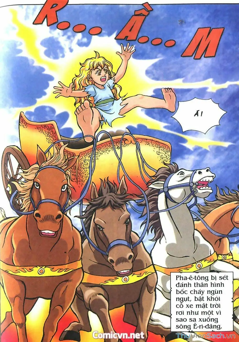 Truyện Tranh Thần Thoại Hy Lạp - Nguồn Gốc Các Vị Thần trang 3